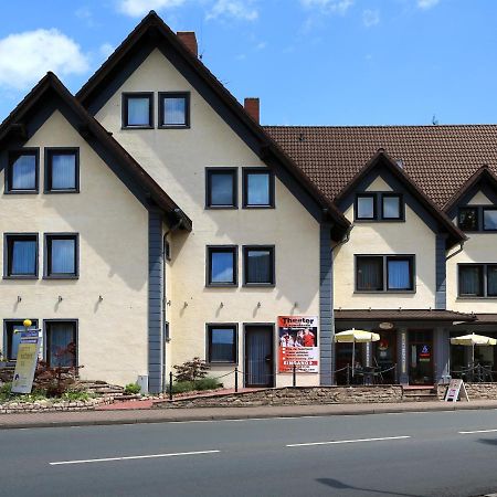 Hotel Vier Spitzen Lauenforde Ngoại thất bức ảnh